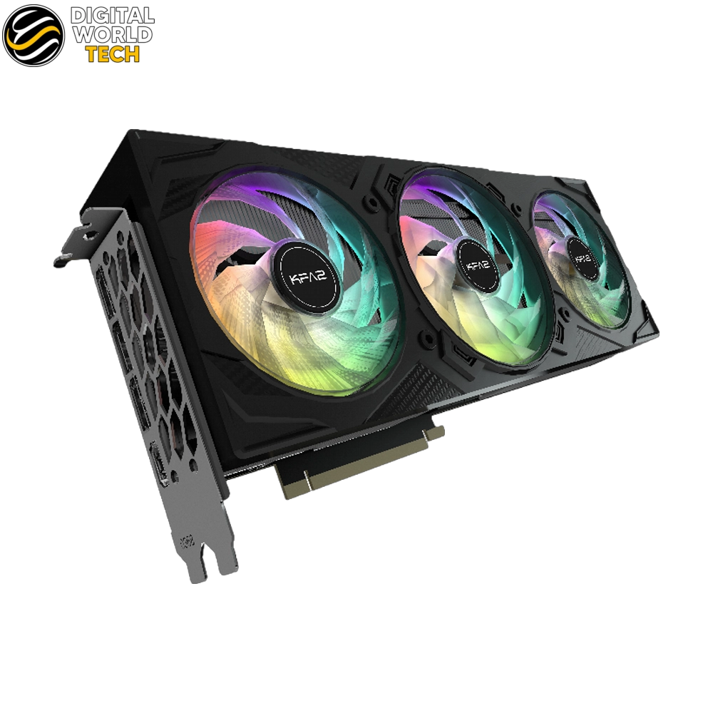 GALAX RTX 5070 GPU EX 3Fan 12GB GDDR7 192-bit Black Blackwell Architecture 3 GALAX RTX 5070 GPU EX Gamer 1-Click OC 12GB GDDR7 triple fan black