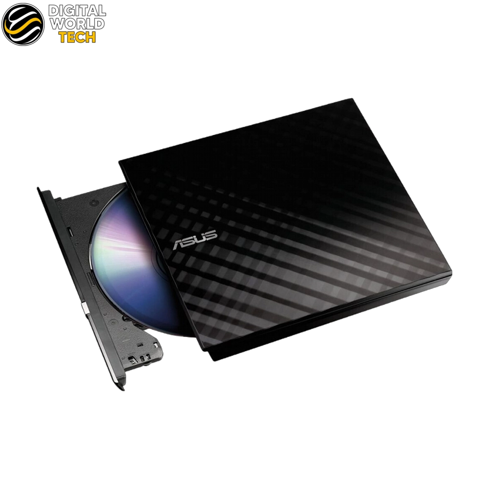 ASUS SDRW-08D2S-U DVD Writer 8X Slim External USB 2.0 Optical Drive Black 2 ASUS SDRW-08D2S-U DVD Writer 8X slim external optical drive in black
