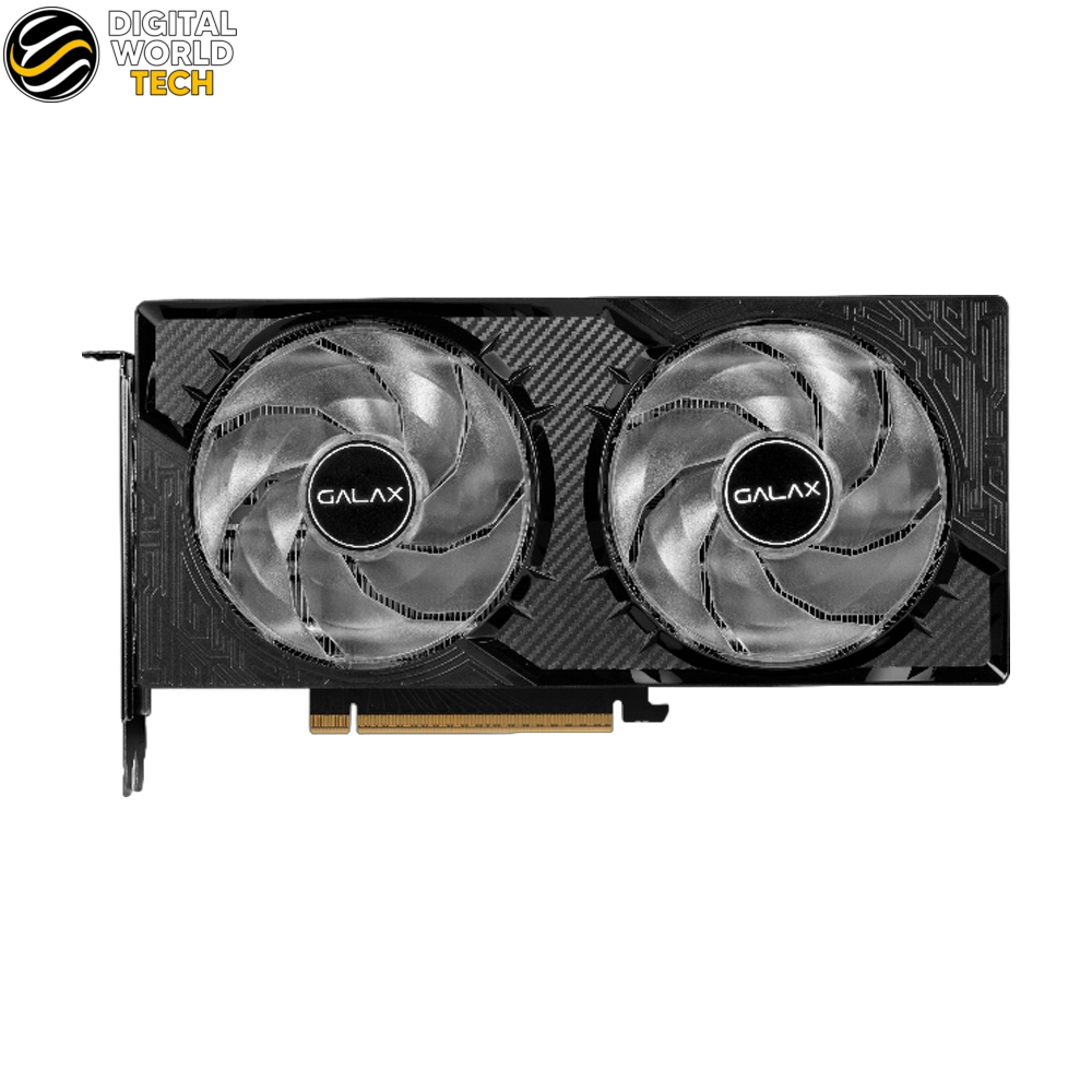 GALAX RTX 5070 GPU OC 2Fan 12GB GDDR7 192-bit Black NVIDIA Blackwell 2 GALAX RTX 5070 GPU 12GB GDDR7 dual fan OC black