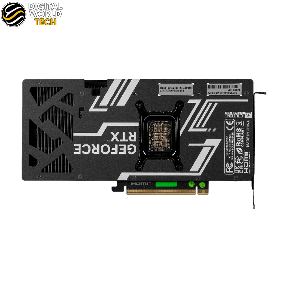GALAX RTX 5070 GPU OC 2Fan 12GB GDDR7 192-bit Black NVIDIA Blackwell 4 GALAX RTX 5070 GPU 12GB GDDR7 dual fan OC black