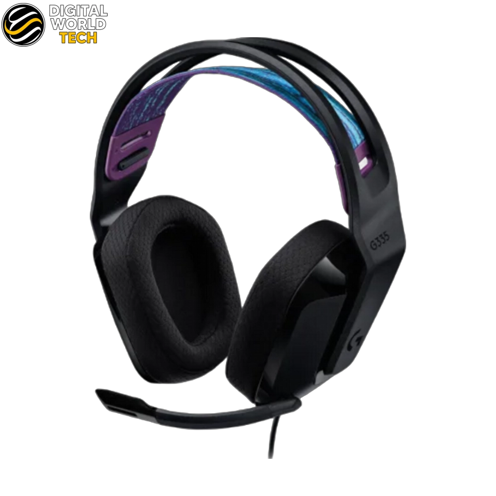 Logitech G335 Headset Black Wired Gaming Headphones with 40mm Drivers 1 Logitech G335 Headset Black wired gaming headphones with 40mm drivers