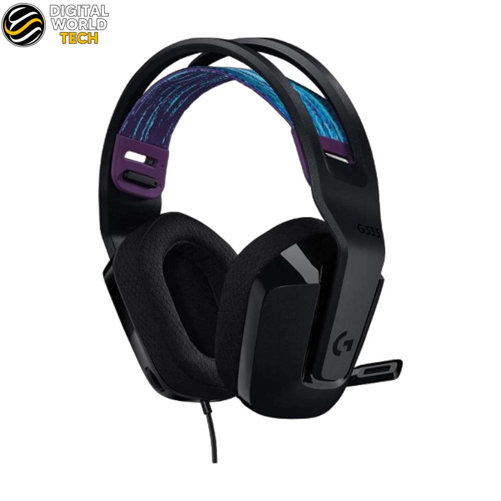 Logitech G335 Headset Black Wired Gaming Headphones with 40mm Drivers 2 Logitech G335 Headset Black wired gaming headphones with 40mm drivers