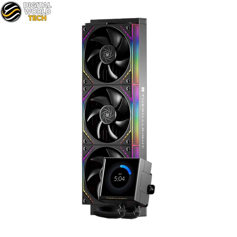 Thermalright Peerless Vision 360 ARGB Black AIO Liquid Cooler with 3.95-inch IPS LCD Screen 1 Thermalright Peerless Vision 360 ARGB Black AIO Liquid Cooler with 3.95-inch IPS LCD screen
