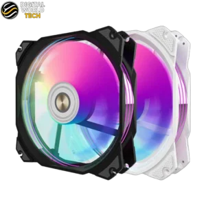 ALSEYE M120-P Fan Kit 3-pack 120mm ARGB PWM case fans black and white