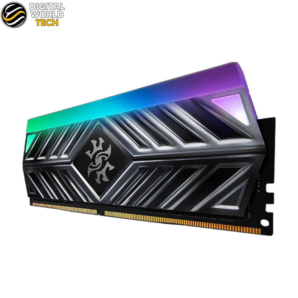 XPG Spectrix D41 DDR4 16GB (2x8GB) 3200MHz CL16 RGB Desktop Memory Kit Grey 2 XPG Spectrix D41 DDR4 16GB 3200MHz CL16 RGB Desktop Memory Grey