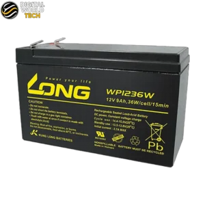 LONG WP9-12 Battery 12V 9Ah Sealed Lead Acid AGM VRLA UPS Battery