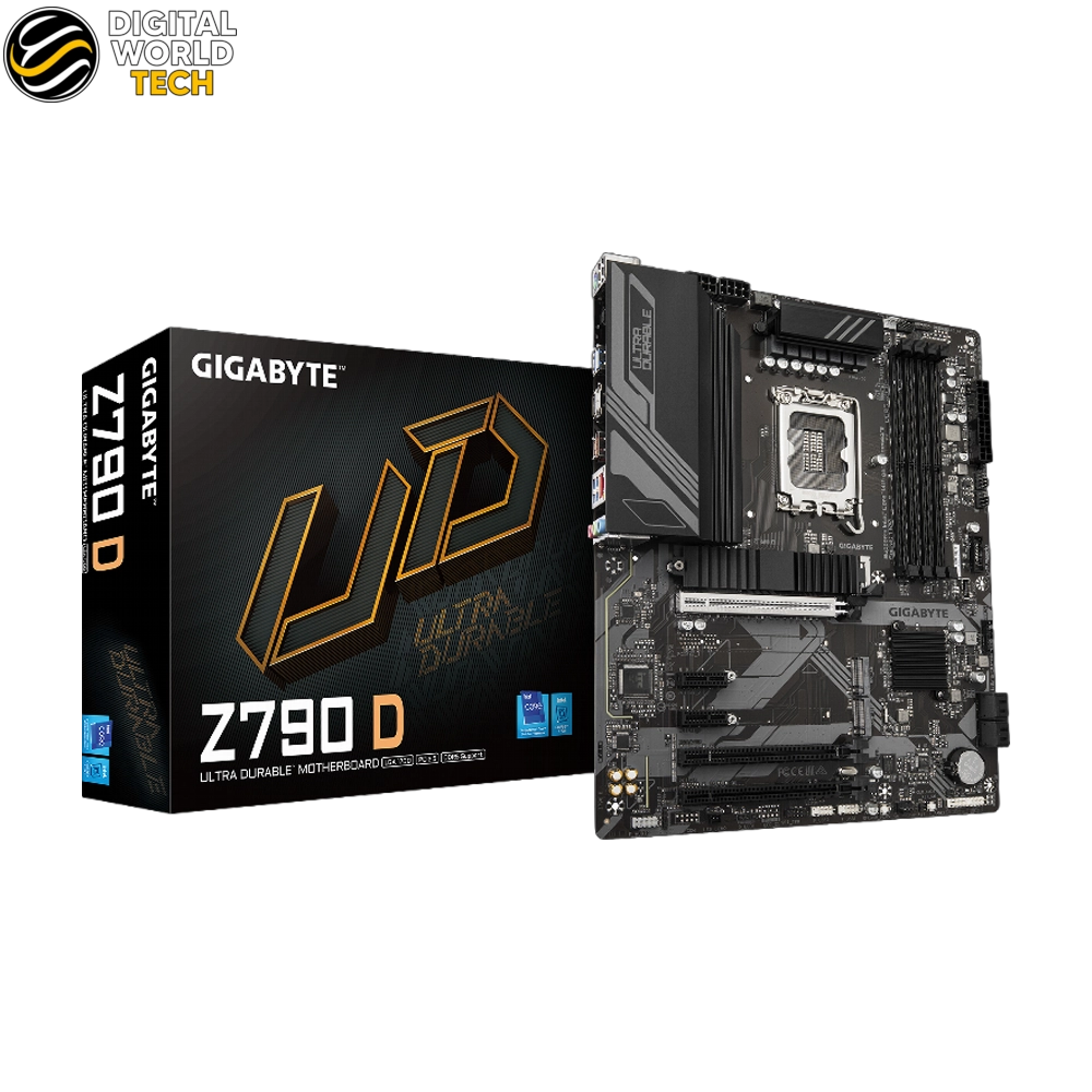 GIGABYTE Z790 D Motherboard LGA 1700 ATX DDR5 with PCIe 5.0 and Triple M.2 1 GIGABYTE Z790 D Motherboard LGA 1700 ATX DDR5 with PCIe 5.0