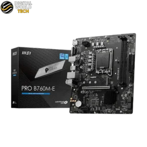 MSI B760M-E PRO Motherboard Intel B760 LGA 1700 DDR5 Micro-ATX