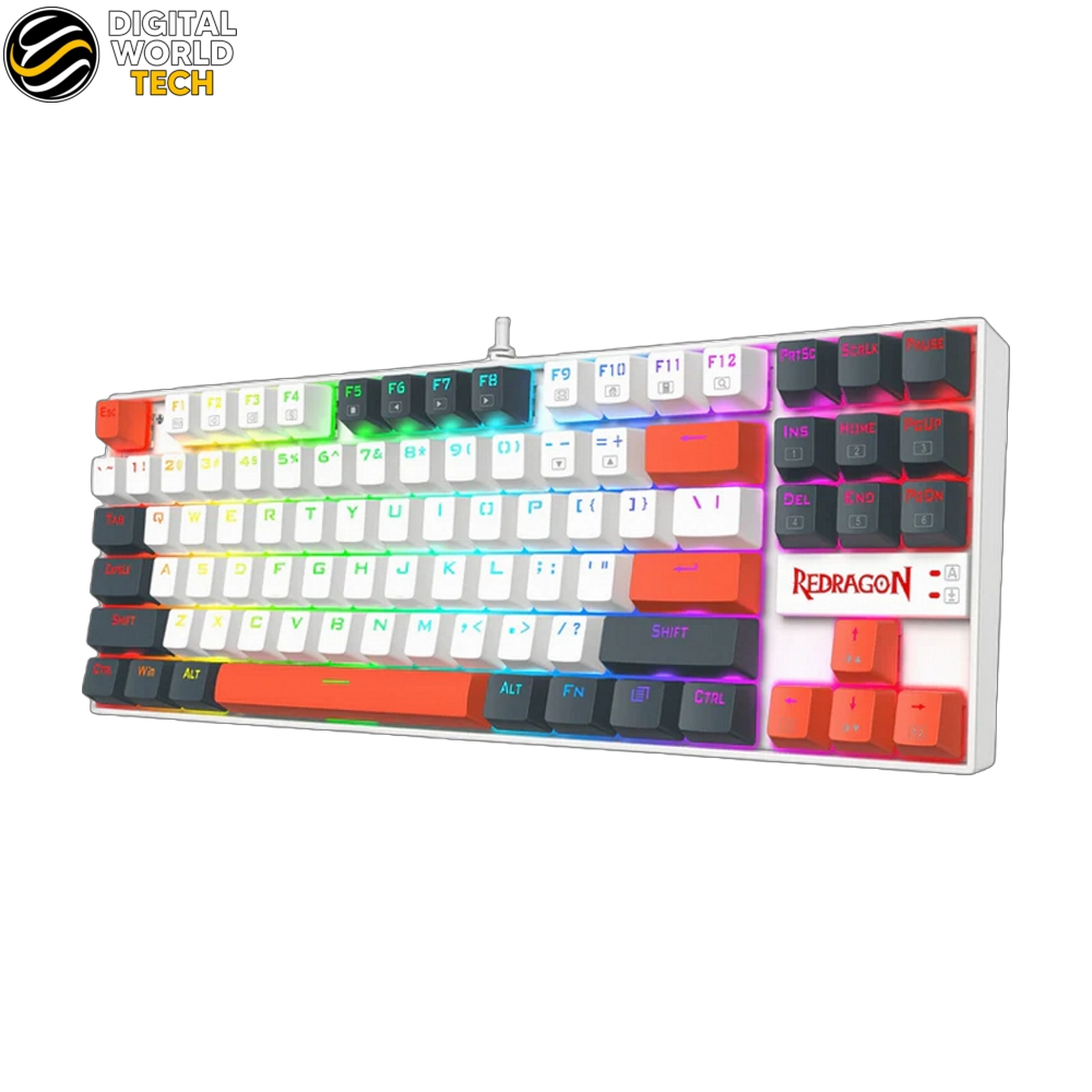 Redragon Kumara K552WLR RGB Keyboard 87-key TKL mechanical gaming keyboard