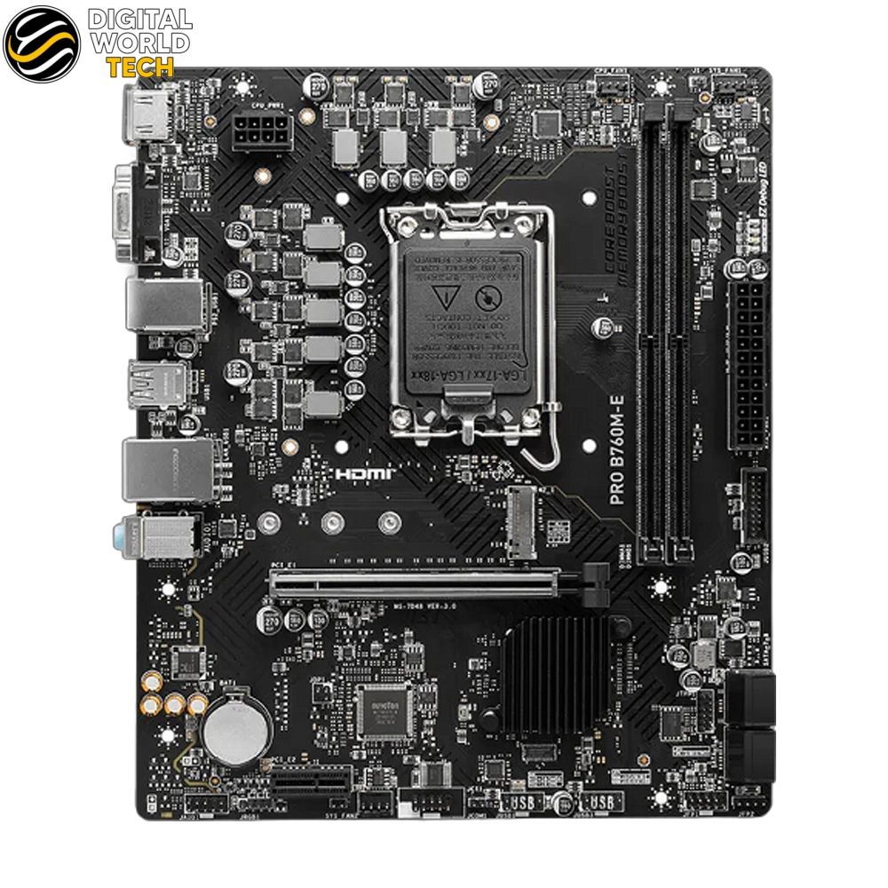 MSI B760M-E PRO Motherboard Intel B760 LGA 1700 DDR5 Micro-ATX 2 MSI B760M-E PRO Motherboard Intel B760 LGA 1700 DDR5 Micro-ATX