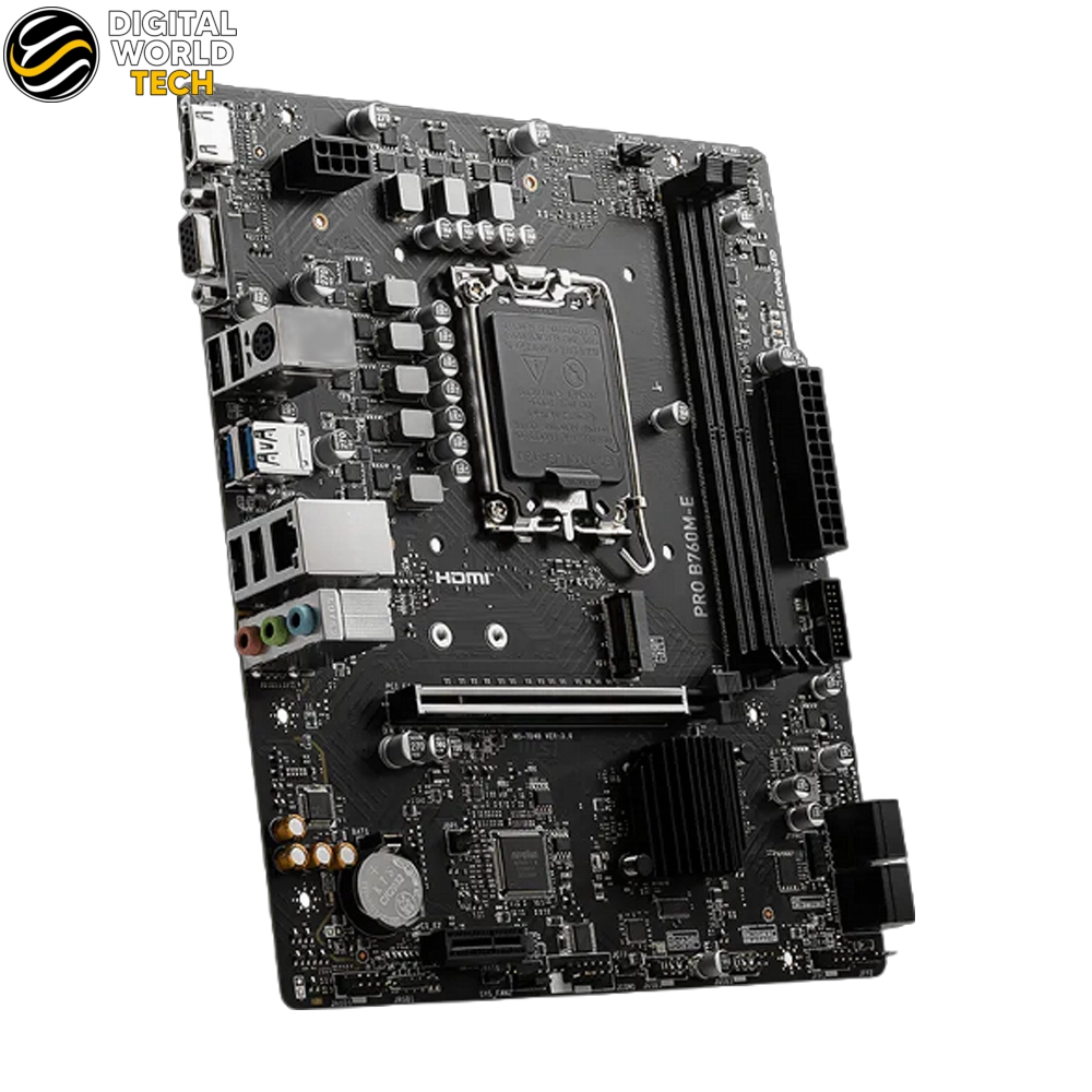 MSI B760M-E PRO Motherboard Intel B760 LGA 1700 DDR5 Micro-ATX 4 MSI B760M-E PRO Motherboard Intel B760 LGA 1700 DDR5 Micro-ATX