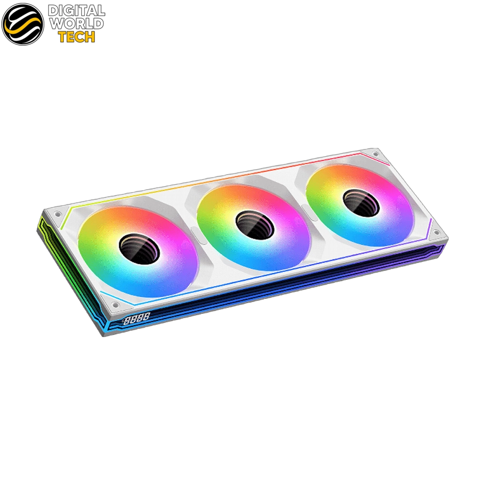 XIGMATEK Infinity SF360 Fan Kit White 120mm ARGB PWM