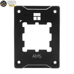 إطار التلامس Thermalright AM5 Secure Frame V2 المصنوع من سبائك الألومنيوم السوداء لمعالج AMD AM5