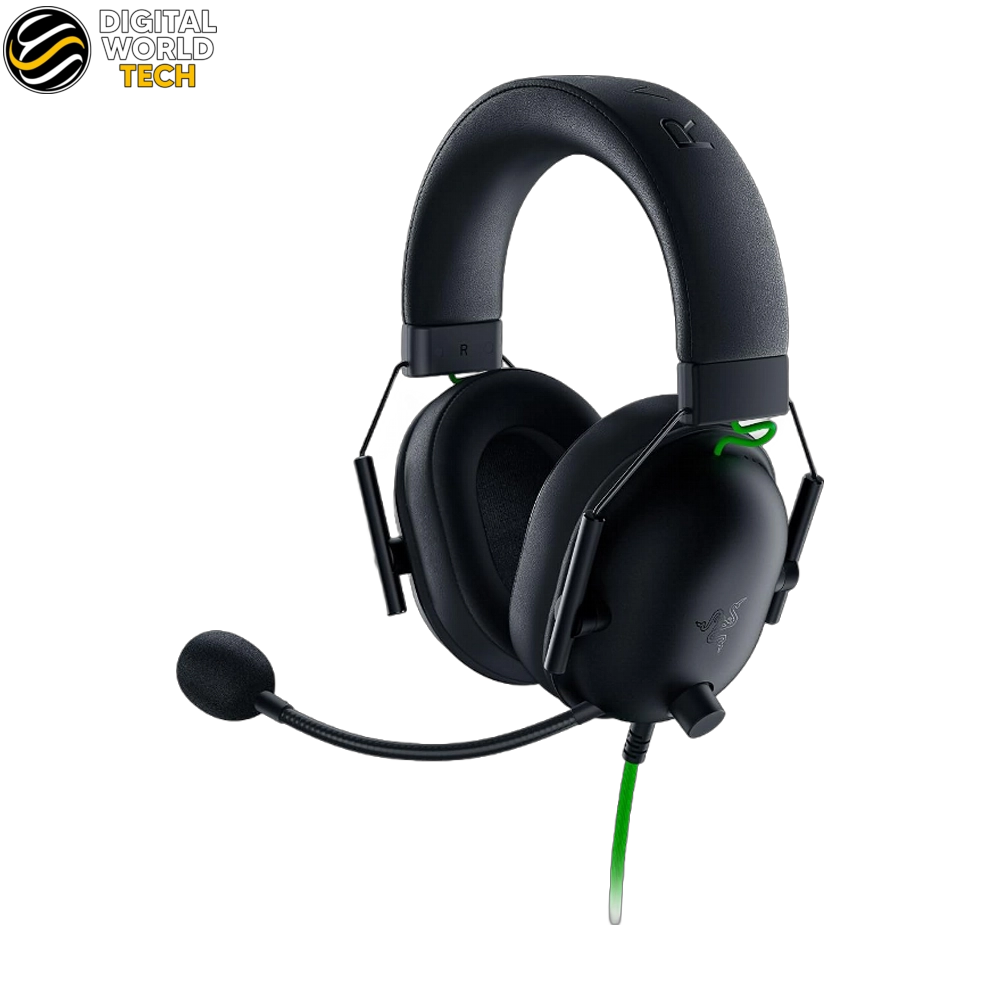 Razer BlackShark V2 X Headset for PlayStation Green 50mm TriForce Drivers 2 Razer BlackShark V2 X Headset Green with 50mm TriForce drivers