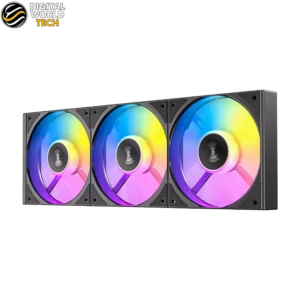 Antec C120 ARGB Case Fan 3-pack Black 120mm PWM with daisy-chain ARGB