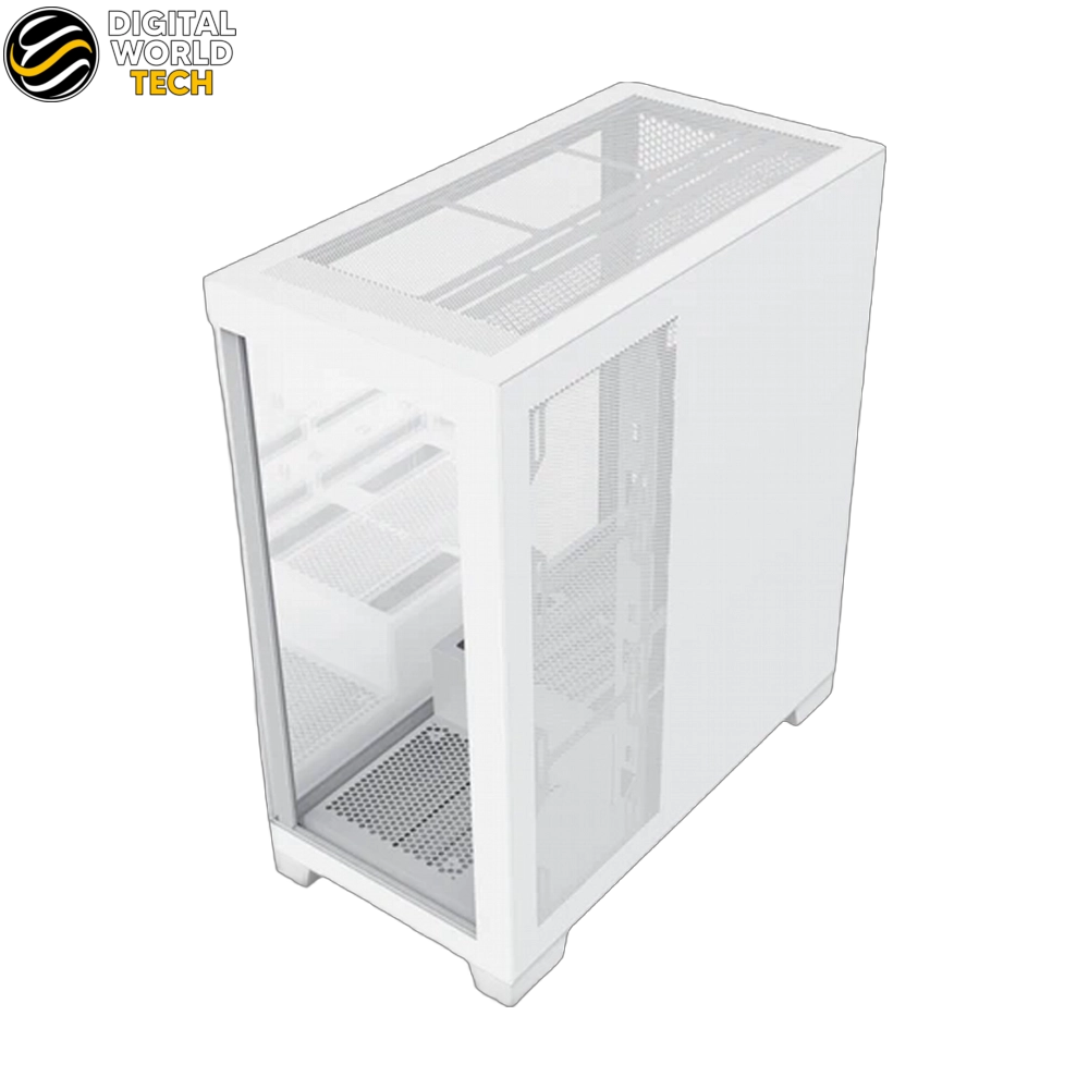 SAMA NEVIEW 4503 Case White ATX Mid Tower Dual Tempered Glass 4 ARGB Fans 4 SAMA NEVIEW 4503 Case White ATX Mid Tower with dual tempered glass and ARGB fans