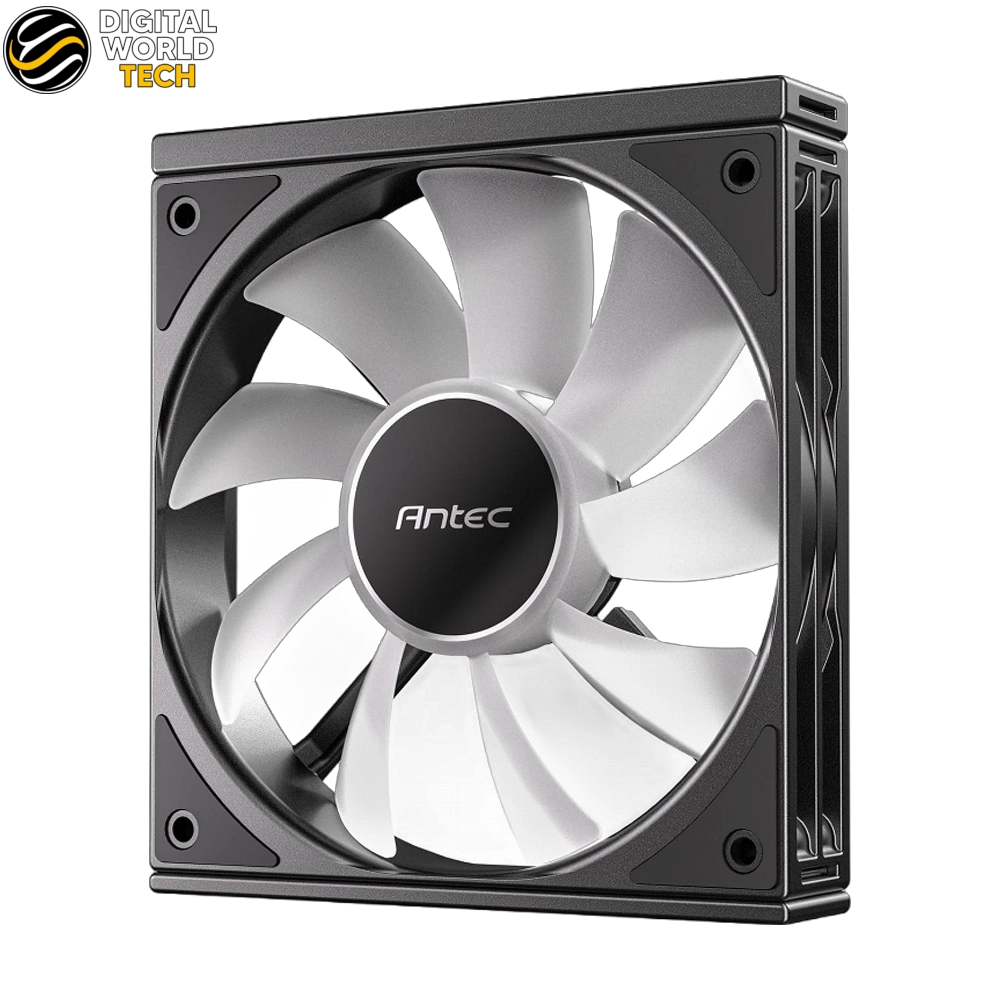 Antec C120 ARGB Case Fan 3-Pack Black 120mm PWM Hydraulic Bearing Daisy-Chain ARGB 2 Antec C120 ARGB Case Fan 3-pack Black 120mm PWM with daisy-chain ARGB