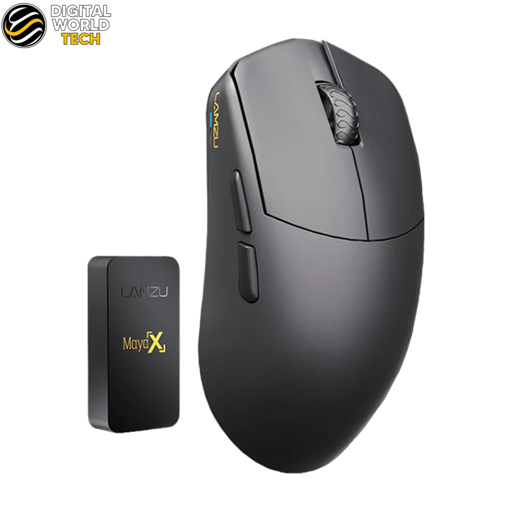 Lamzu Maya X Gaming Mouse 47g Ultra-Lightweight PAW3950 30K DPI Wireless Black 1 Lamzu Maya X Gaming Mouse 47g Black PAW3950 Wireless