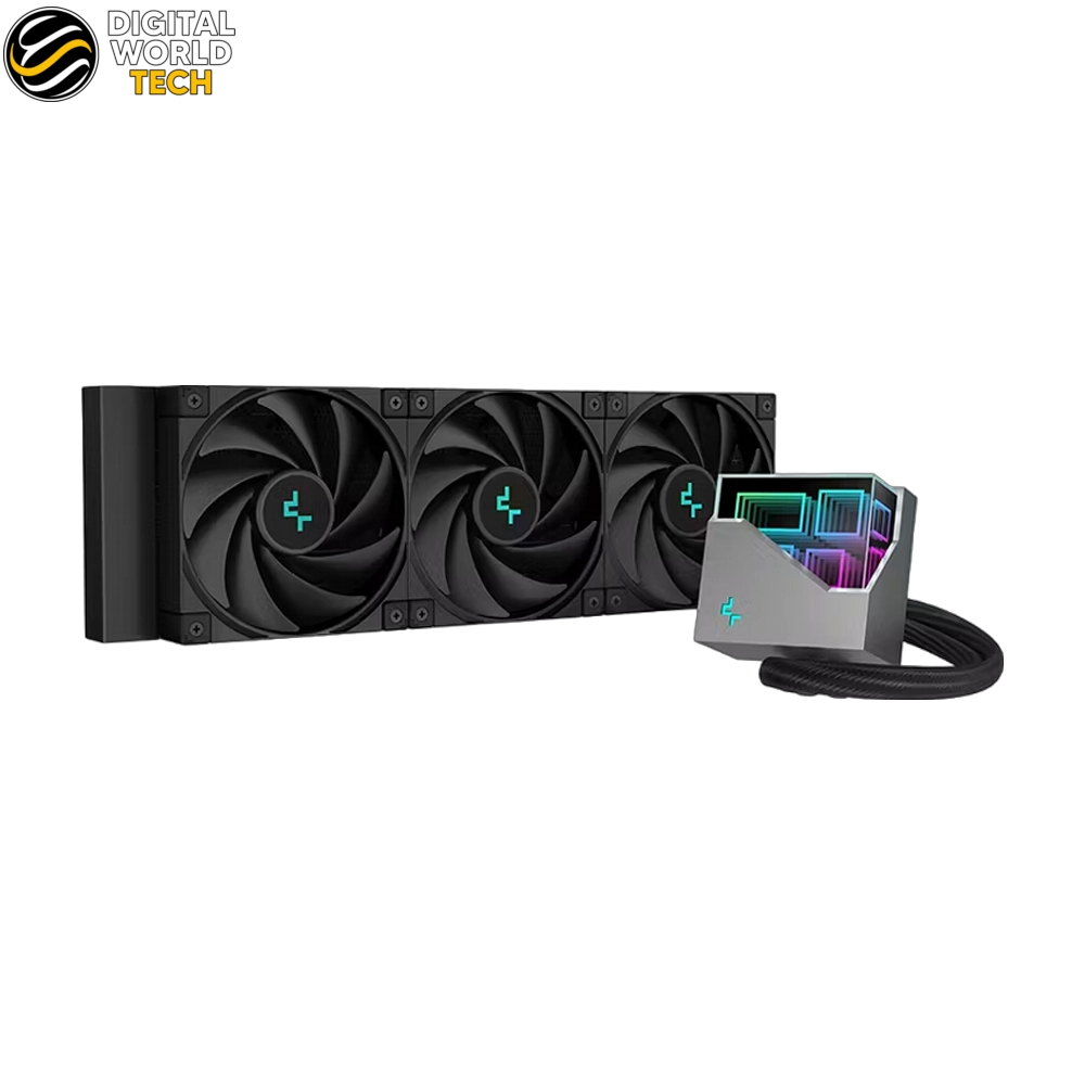 DeepCool LT720 Liquid Cooler 360mm White AIO CPU Cooler with FK120 Fans 1 DeepCool LT720 WH 360mm White AIO Liquid CPU Cooler with FK120 fans