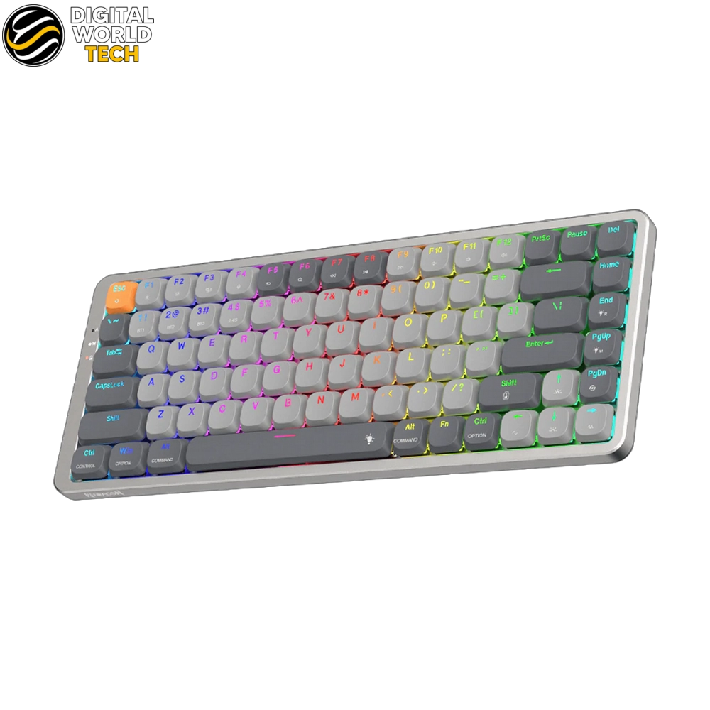 Redragon K652GG Pro Azure Wireless Mechanical Keyboard 2.4G BT Wired Red Switch RGB EN Layout 2 Redragon K652GG Pro Azure Wireless Mechanical Keyboard RGB Red Switch