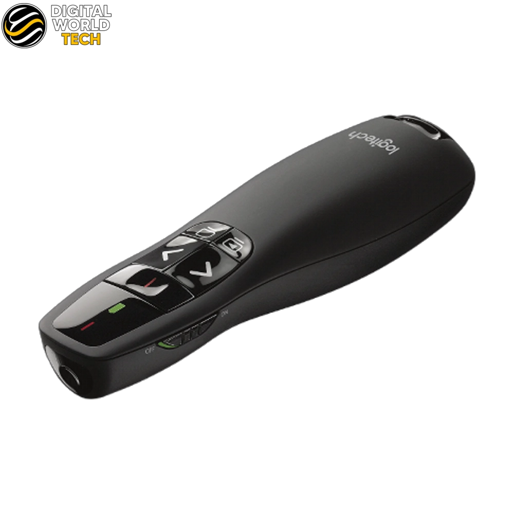 Logitech R400 Presentation Remote with Red Class 2 Laser Pointer 2.4 GHz RF 15m Range 3 Logitech R400 Presentation Remote with Red Class 2 Laser Pointer