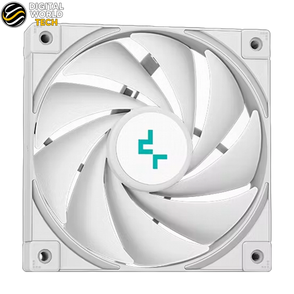 DeepCool LT720 Liquid Cooler 360mm AIO White Black 300W TDP FK120 Fans 3 DeepCool LT720 Liquid Cooler 360mm AIO White Black with FK120 fans