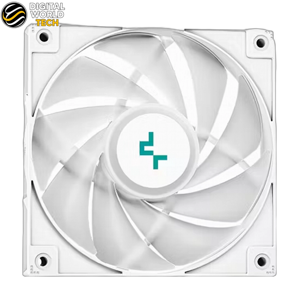 DeepCool LE520 White 240mm AIO Liquid CPU Cooler with ARGB Fans 3 DeepCool LE520 White 240mm AIO Liquid CPU Cooler with ARGB Fans