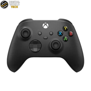 Xbox Wireless Controller Carbon Black with hybrid D-pad and textured grip