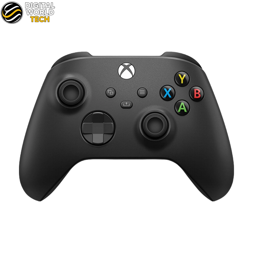 Xbox Wireless Controller Carbon Black with Bluetooth and Textured Grip 1 Xbox Wireless Controller Carbon Black with hybrid D-pad and textured grip