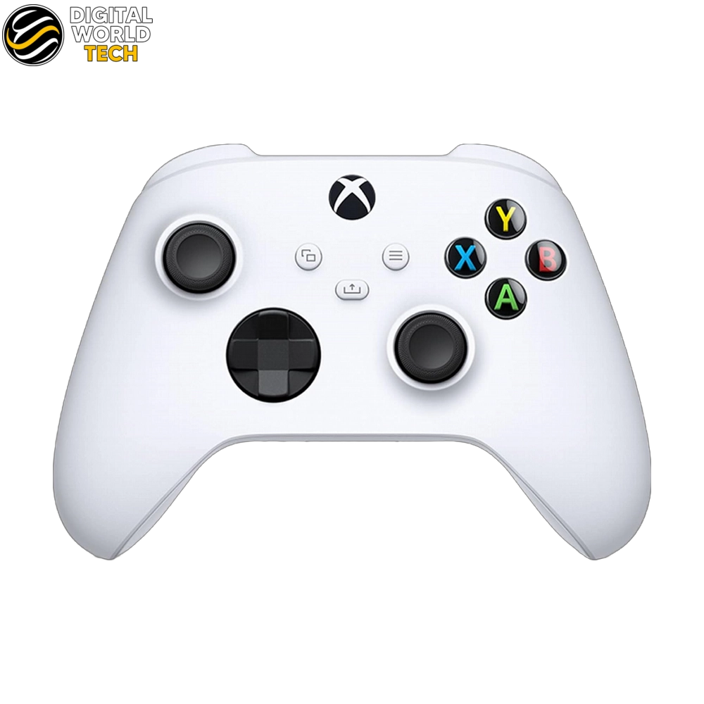 Xbox Wireless Controller Robot White with Bluetooth and Textured Grip 1 Xbox Wireless Controller Robot White with textured grip and hybrid D-pad