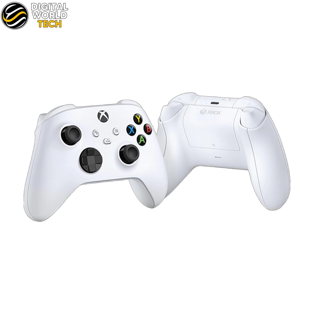 Xbox Wireless Controller Robot White with Bluetooth and Textured Grip 2 Xbox Wireless Controller Robot White with textured grip and hybrid D-pad