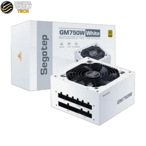 Segotep GM750W 750W 80+ Gold Full Modular White Power Supply