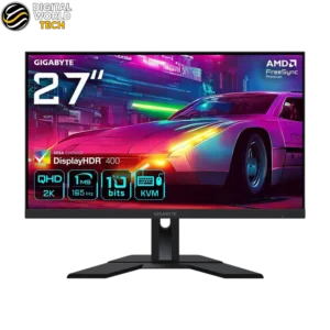 Gigabyte M27Q Monitor 27 inch 165Hz 1440P IPS with KVM
